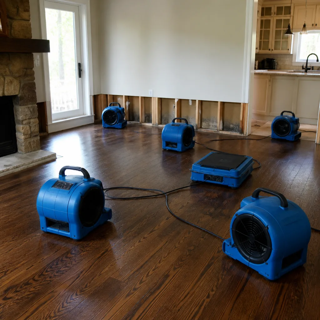 Water damage drying